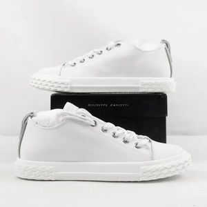 Giuseppe Zanotti Women's Blabber Sneakers in White Patent Leather EU 40
